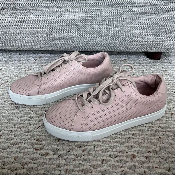 GREATS blush leather Royale sneakers - Picture 7 of 10